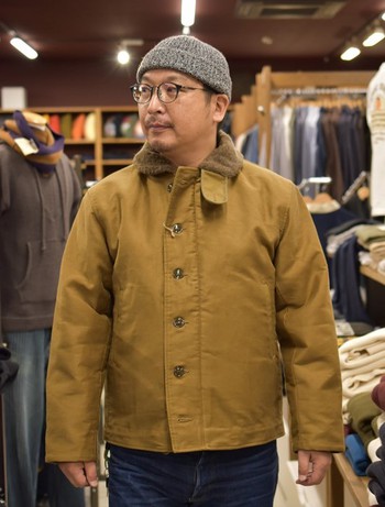 コリンボ　N-1　デッキジャケット入荷です。