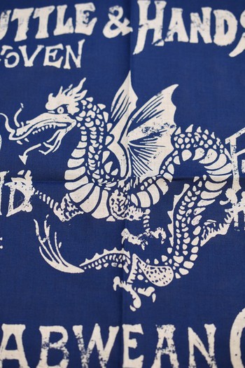 FULLCOUNT 　DRAGON LABEL-BANDANA　