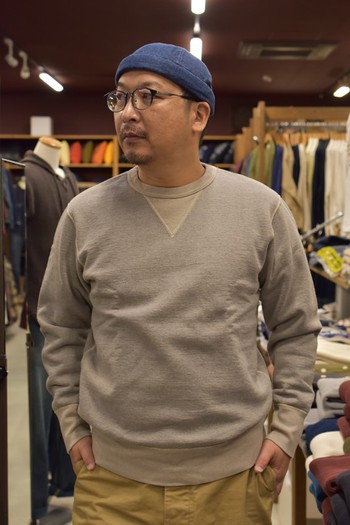 デラックスウエア　定番スウェット　S101-P　[FLAT.SEAM PLAIN]　
