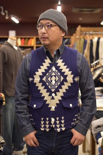 ジェラード　Salem Vest(セーラムベスト)　オールドネイビー　入荷となります