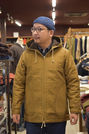 ダッパーズ　Classical Benchwarmer Fooded Jacket　入荷です