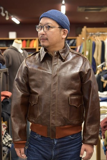 バズリクソンズ　A-2　バズリクソンズネーム　入荷です