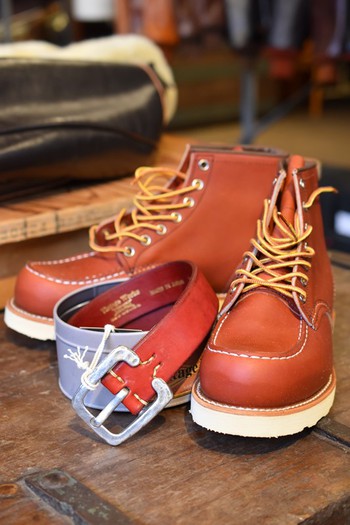 レッドウィング　8875　CLASSIC MOC TOE に合わせるならこのベルト