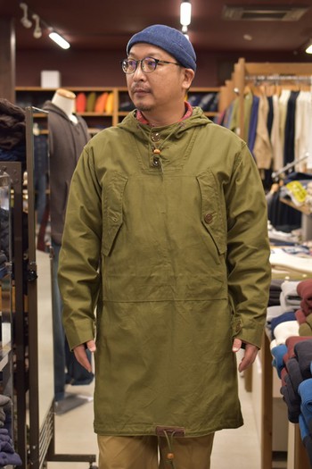 バズリクソンズ　 Parka，Field，Cotton，O.D. Type M-43