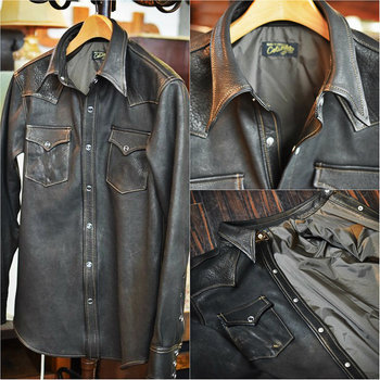 コリンボ　ディアスキンシャツ　明日10/1に入荷してきます