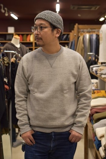 定番スウェットの代名詞
