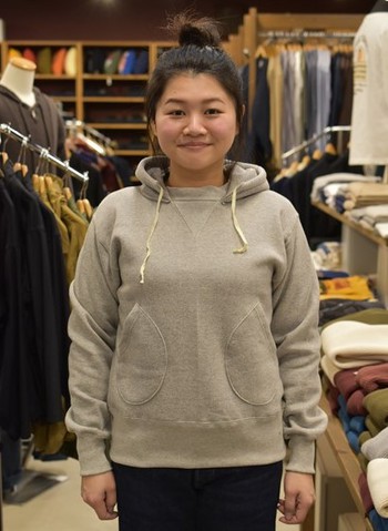 クッシュマン　別注後付けパーカー　残りあと僅か