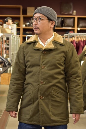 デラックスウエア　D-20 MID RANCH COAT オリーブ　ご紹介
