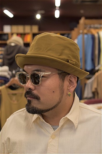 ダッパーズ 新作 カールドブリムハット 入荷しております