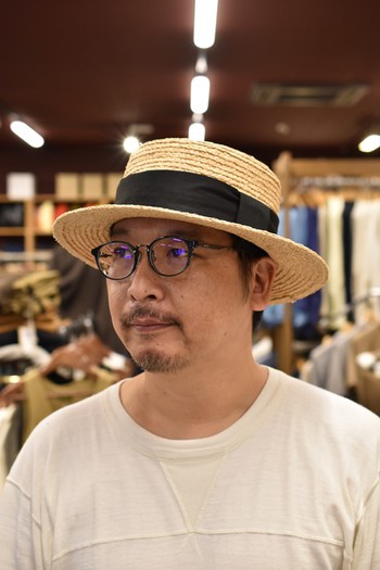 サムライジーンズ　ストローハット　SJ401HT21-RF01　ご紹介