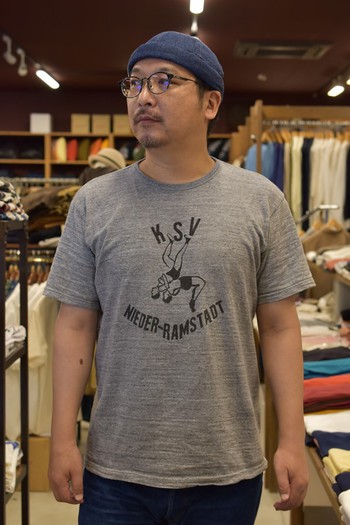 リアルマッコイズ　MC21015 AMERICAN ATHLETIC TEE / KSV  イイ感じです
