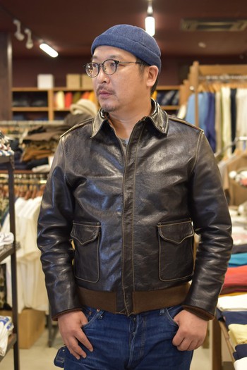 レインボーカントリー　A-2　DARK SEAL BROWN  入荷です