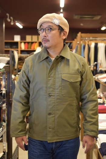 リアルマッコイズ　A-2デッキジャケット　入荷です