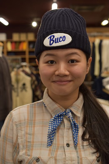 リアルマッコイズ BUCO MECHANIC KNIT CAP 入荷です