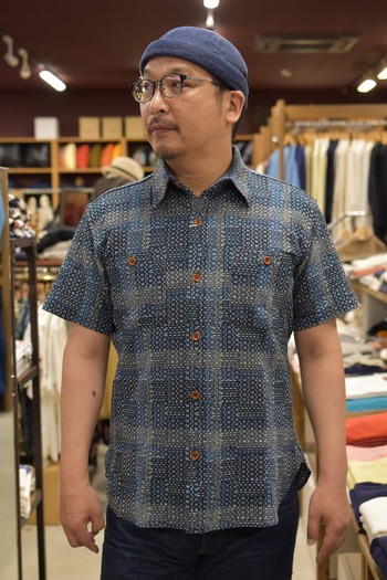 ダルチザン　NORAGI SASHIKO 半袖シャツ　ご紹介